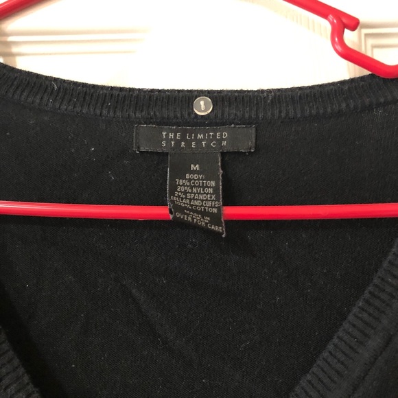 🟡Bundle 4 for $15🟡 The Limited black sweater - Picture 2 of 4